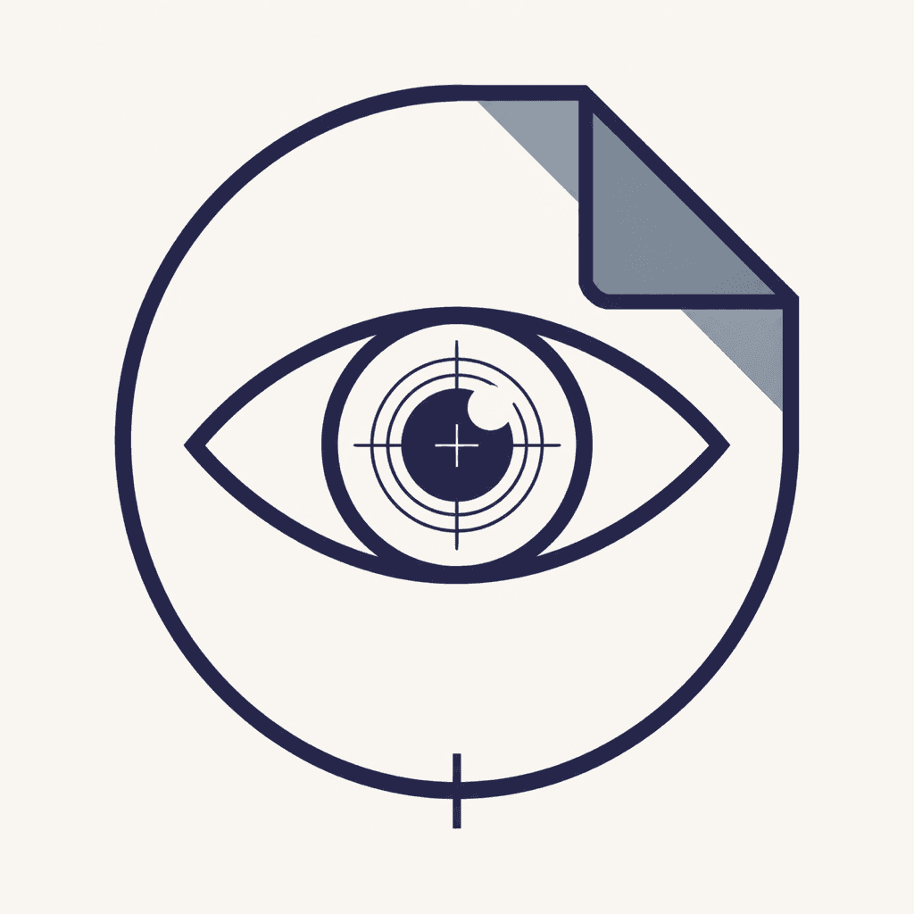 Go Remote Viewing eye and target app icon