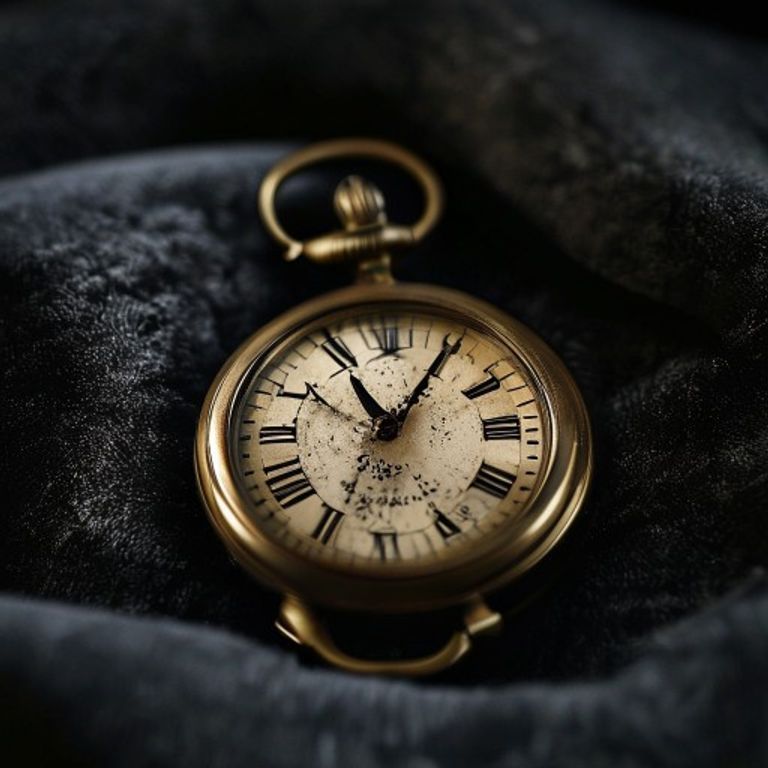Brass Pocket Watch