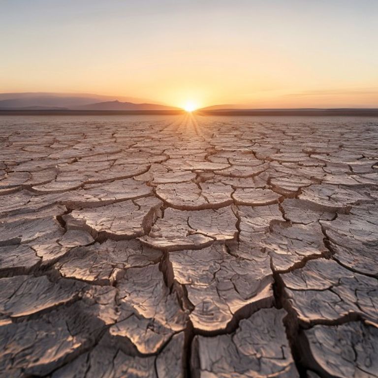 Desert Salt Flat