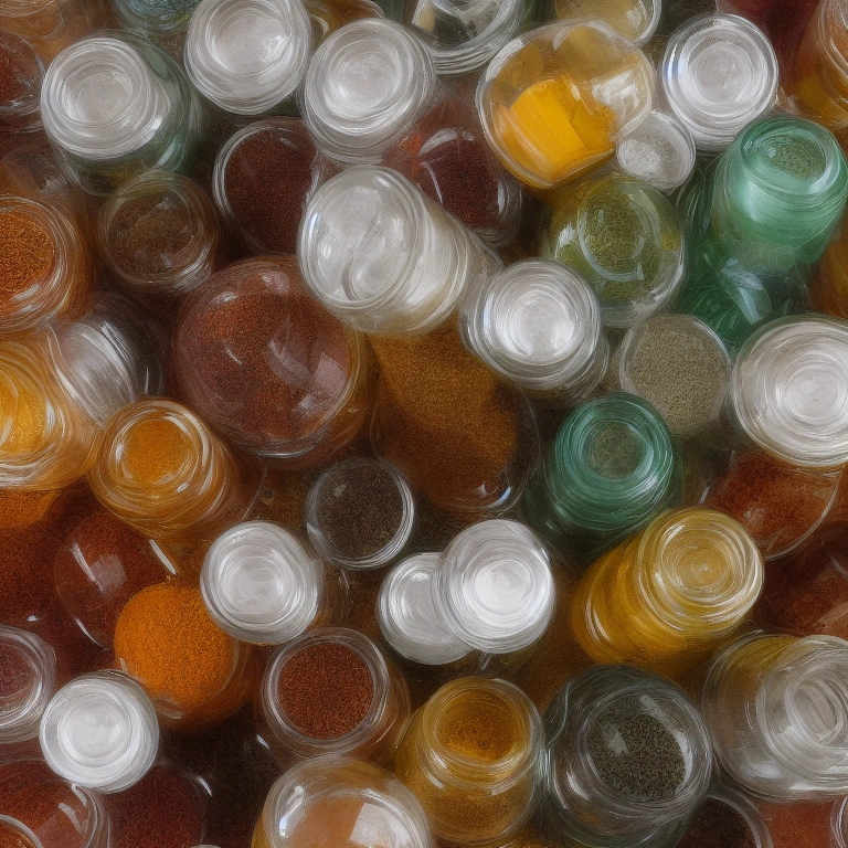 Spice Jar Cabinet