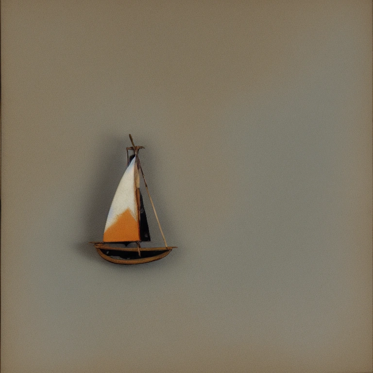 Wooden Sailboat