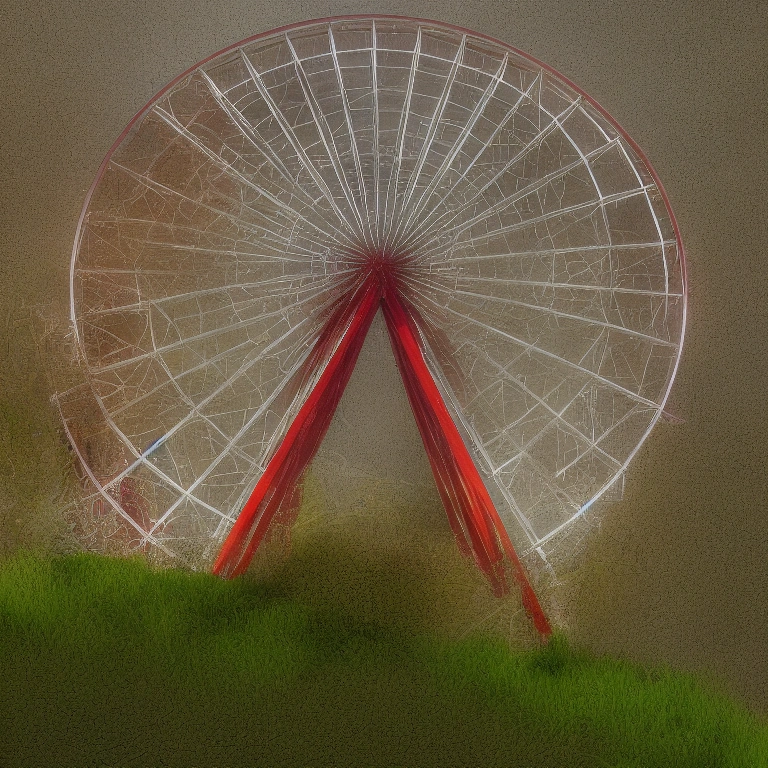 Neon Ferris Wheel