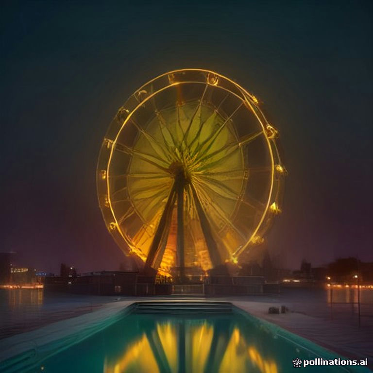 Neon Ferris Wheel