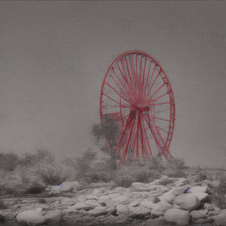 Neon Ferris Wheel