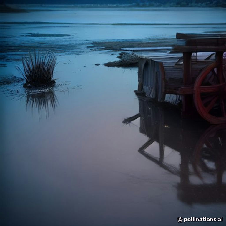 Frozen Water Wheel
