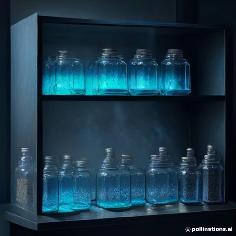 Spice Jar Cabinet