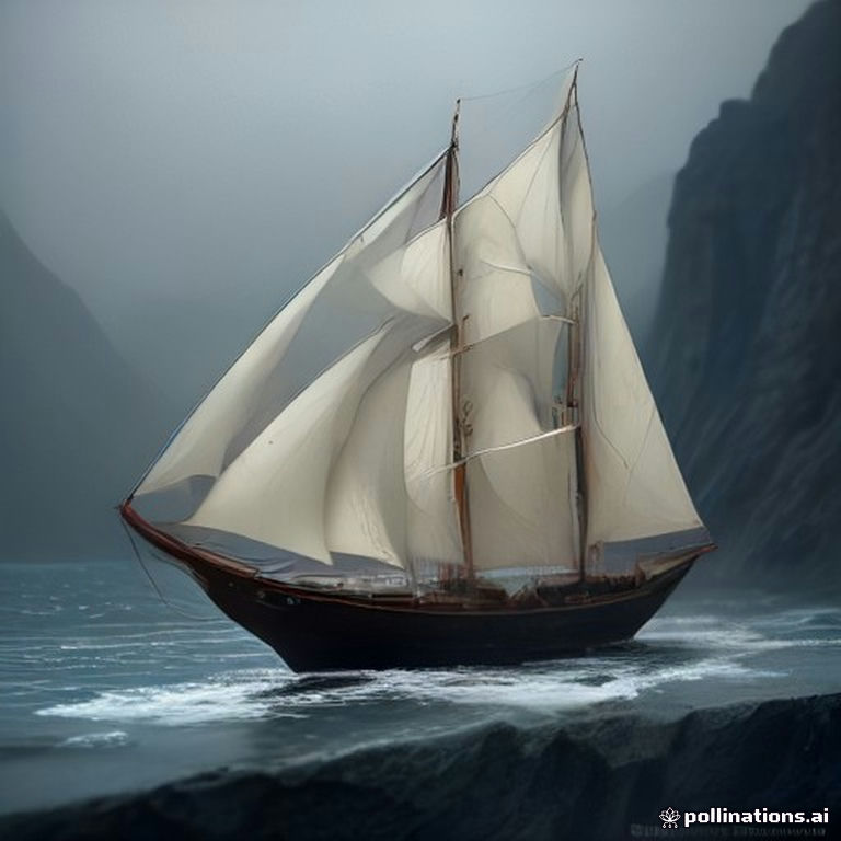Wooden Sailboat
